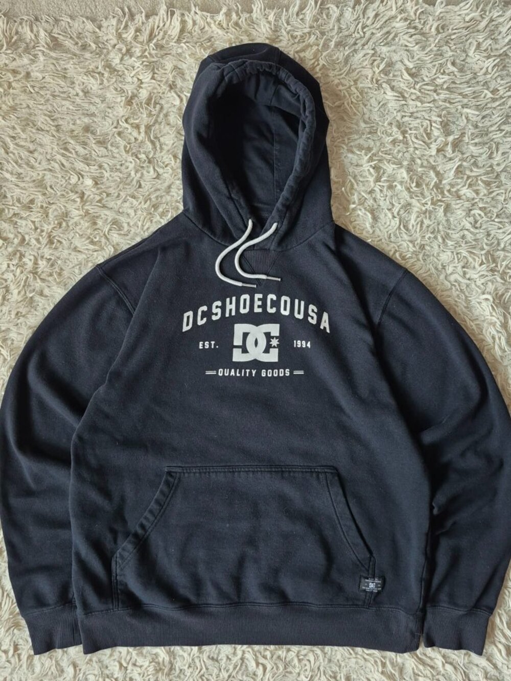 DC Shoes Black Hoodie – XL